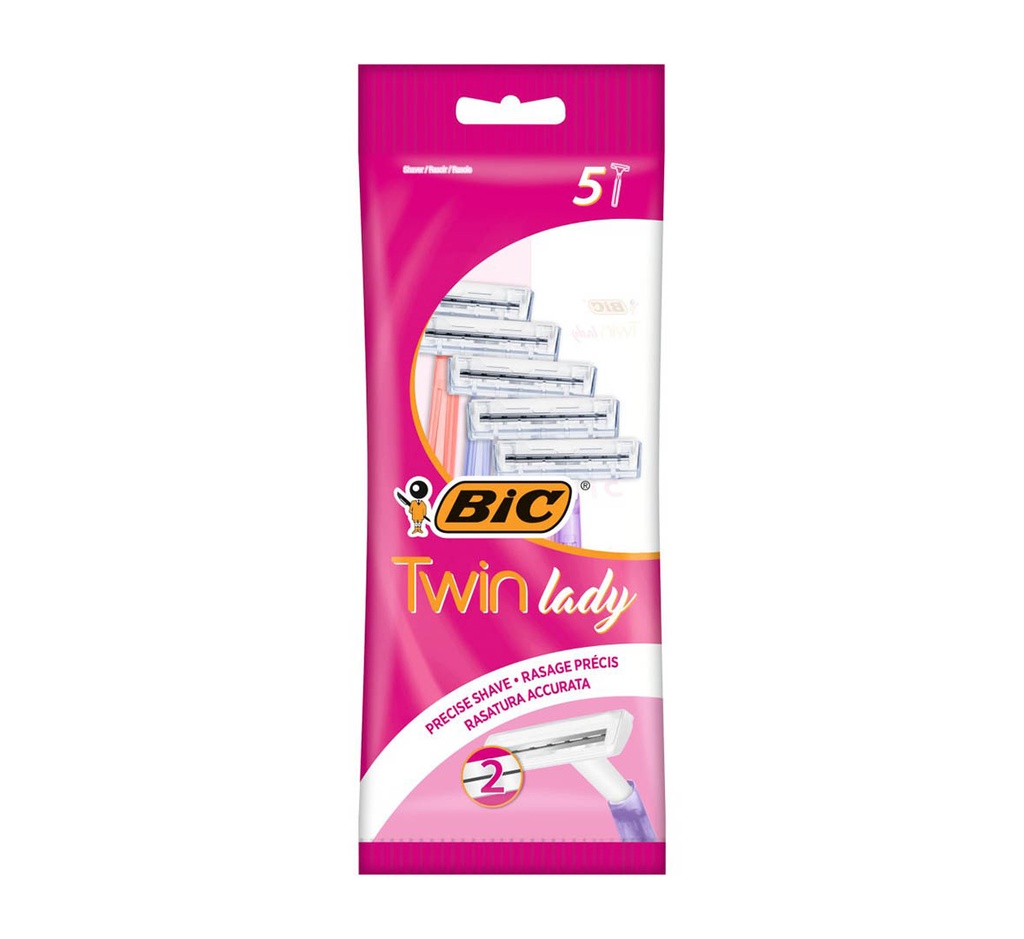 Bic Twin Lady Disposable Shaver X5