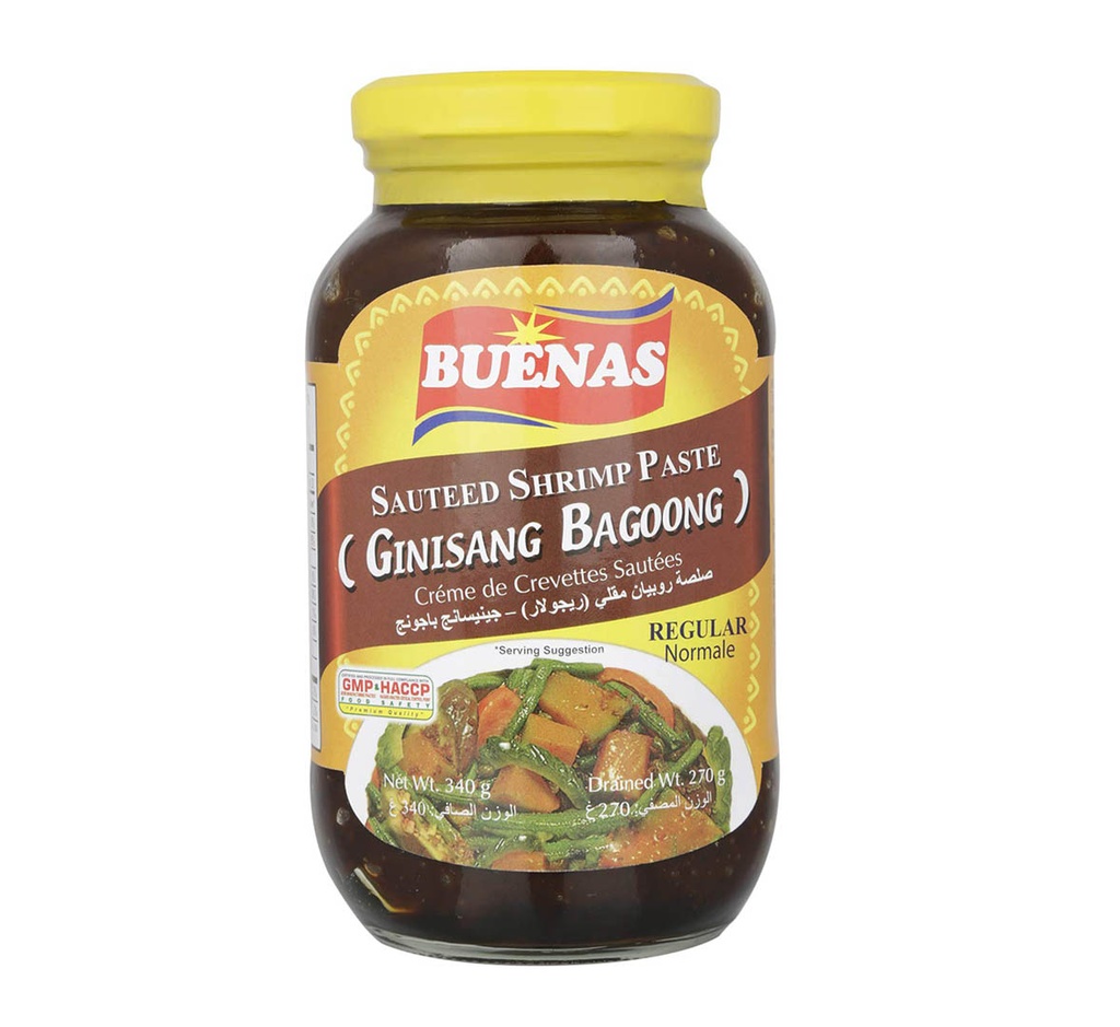 Buenas Sauteed Shrimp Paste Ginisang Bagoong 340G