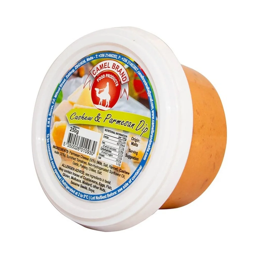 Camel Brand Cashew & Parmesan Dip 250g