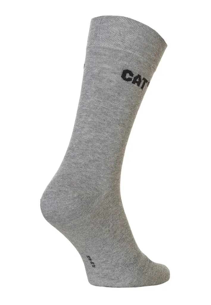 Cat Business Socks 5Pk Gry 43-47