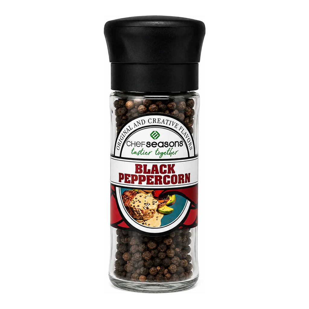 Chef Seasons - Black Peppercorn Grinder 45g