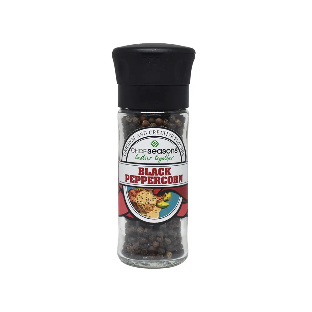 Chef Seasons - Black Peppercorn Grinder 45g