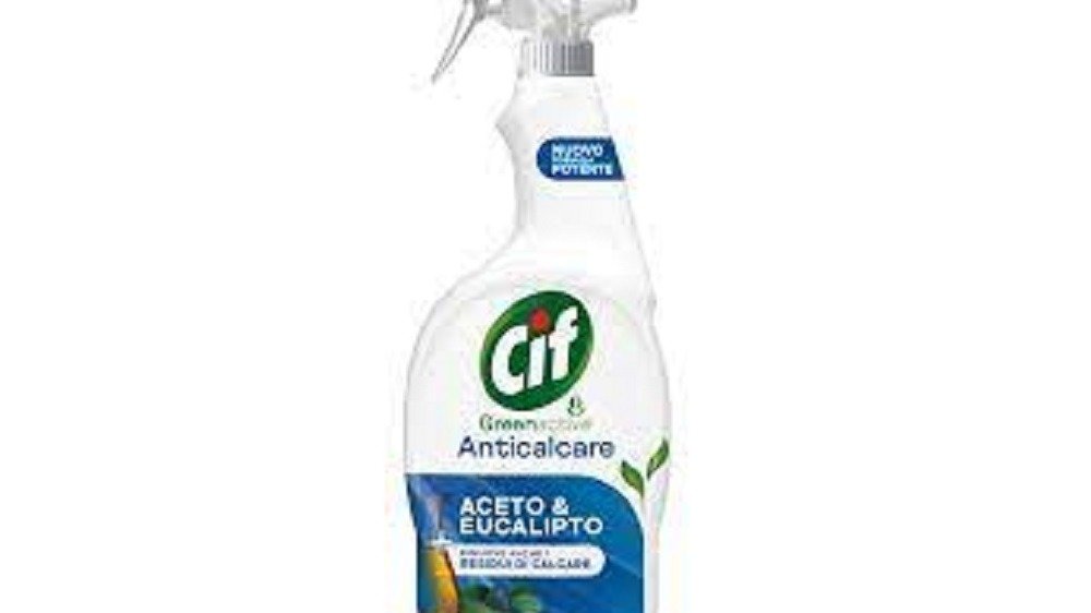 Cif Spray Active Green Anticalcare Aceto & Eucalipto