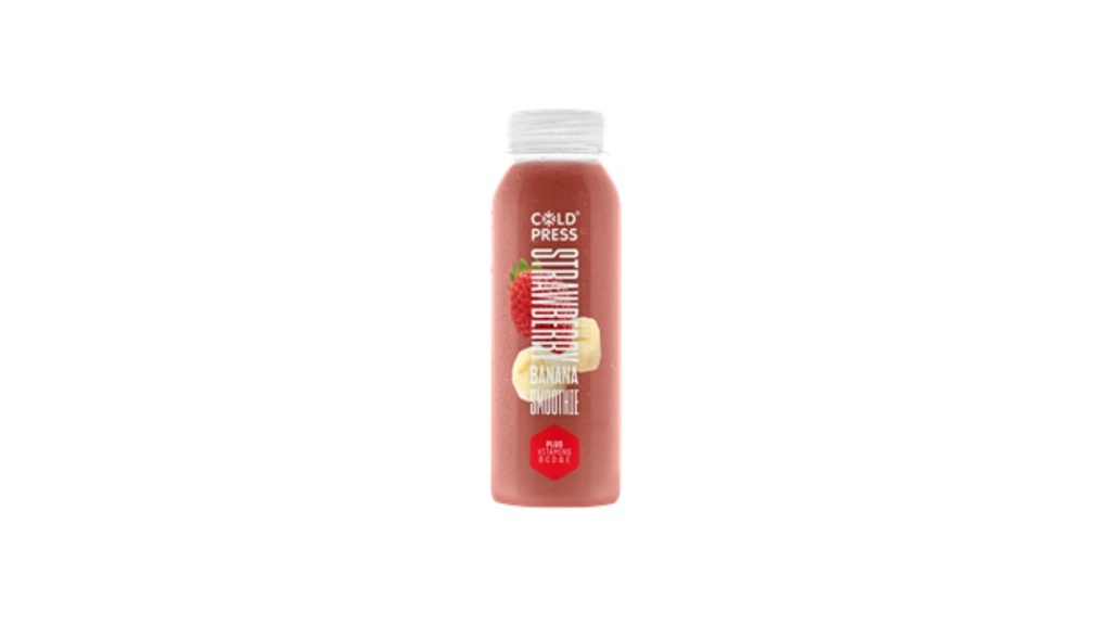 Cold Press Smoothie - Strawberry & Banana 250ml