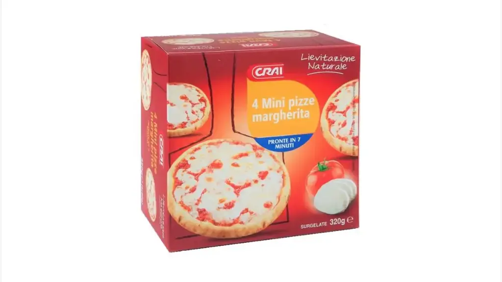 Crai Pizza 4 Mini Margherita 320g 