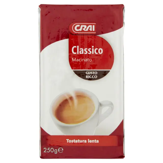 Crai Caffe Classico Macinato Gusto Ricco, 250g