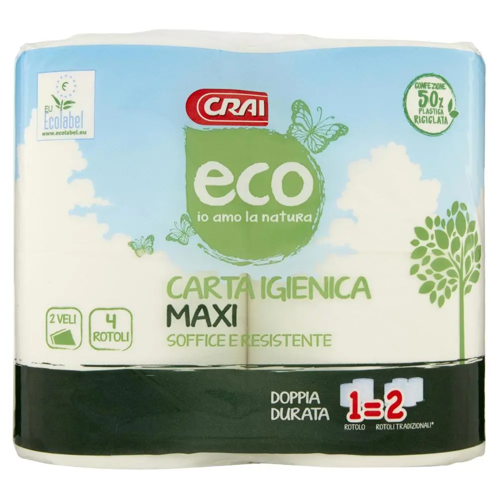 Crai Eco Maxi, Carta Igienica 4R2V