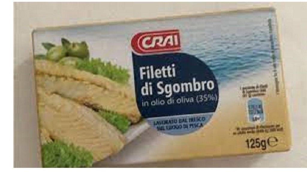 Crai Filetti Di Sgombro, In Olio Di Oliva 125G