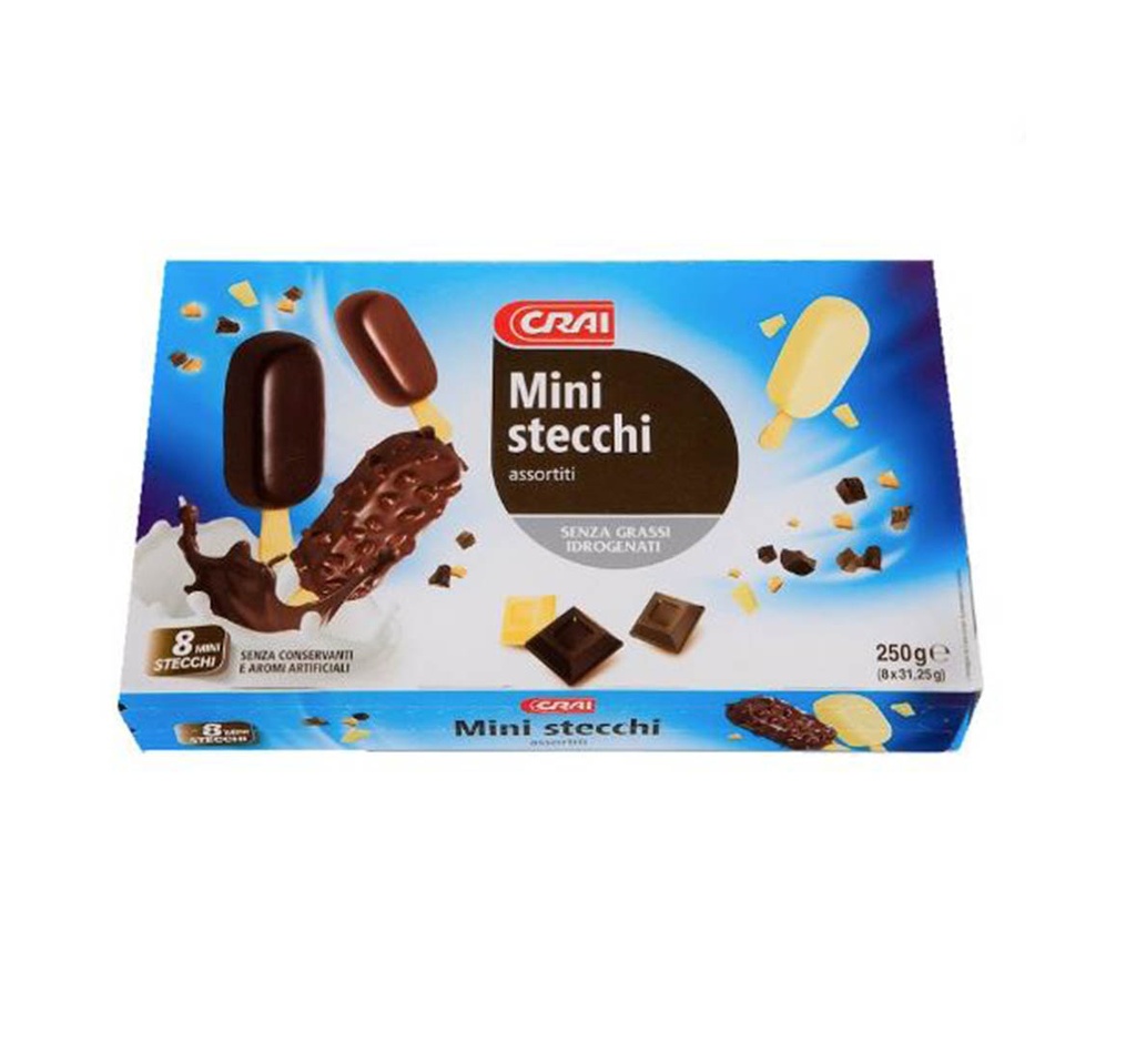 Crai Ice Cream Mini Stecchi 250G