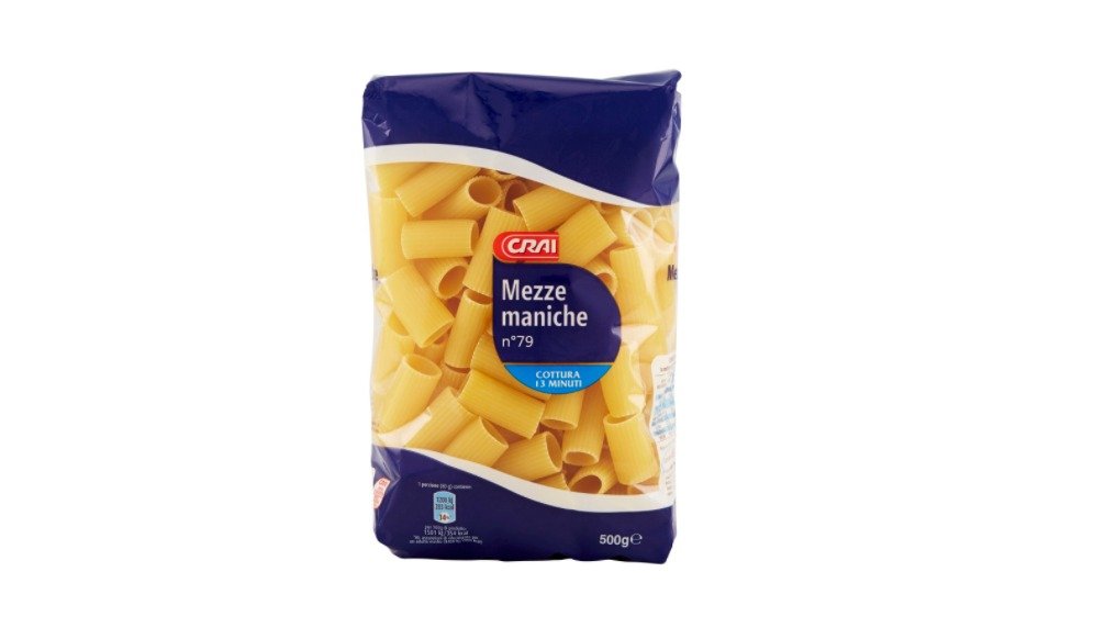 Crai Mezze Maniche N84 500G