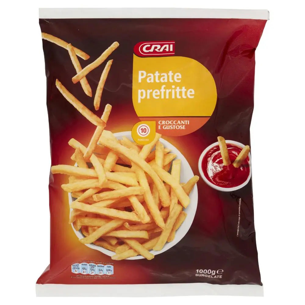 Crai Patate Prefritte 1Kg