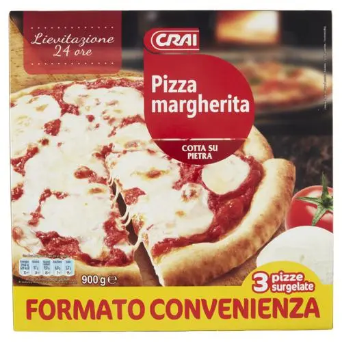 Crai Margherita Pizza (3-Pack) 300g