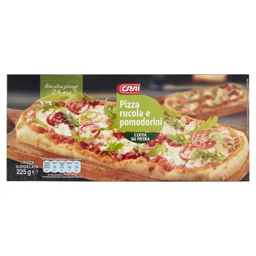 Crai Pizza Rucola And Tomatoes 225g