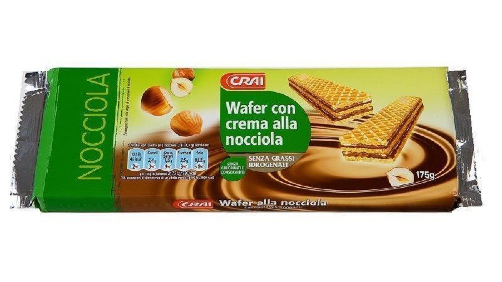 Crai Wafer Alla Nocciola