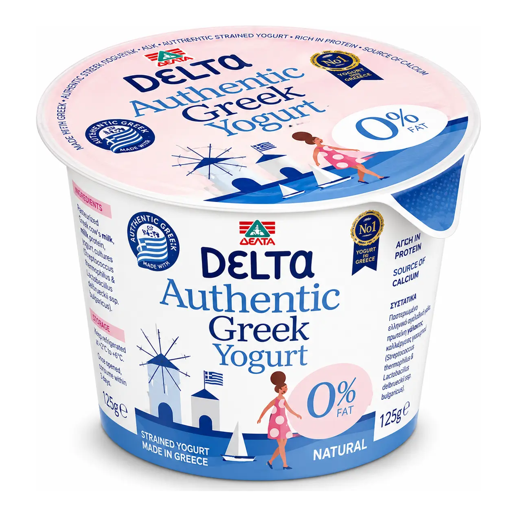 Delta Natural Greek Yogurt 0% 150g