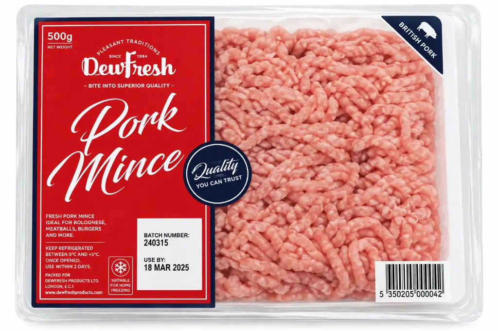 Dewfresh Pork Mince 400g