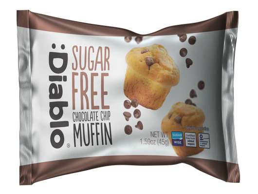 Diablo Choc Chip Muffin 45G