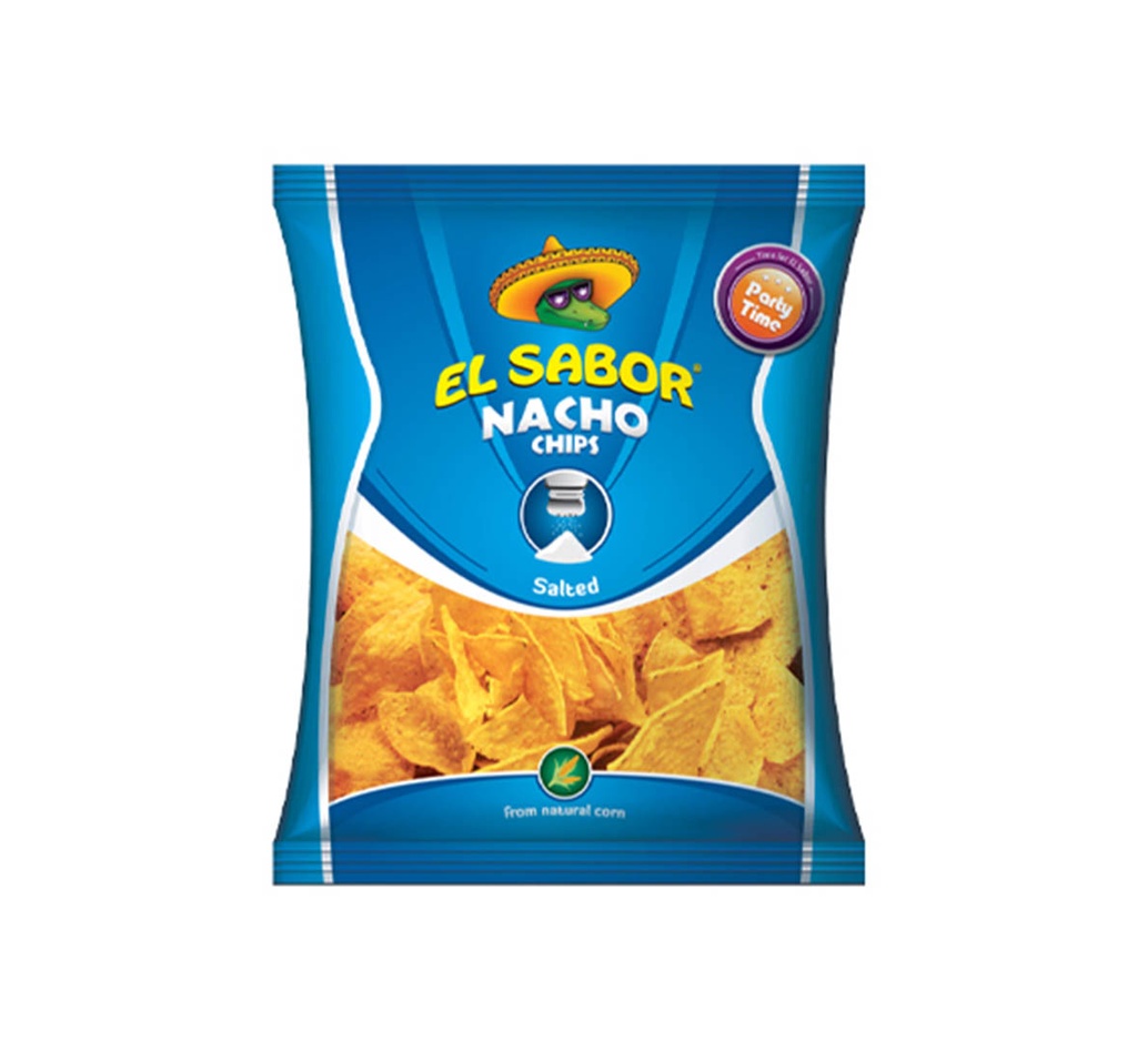El Sabor Nacho Chips Salted, 225g