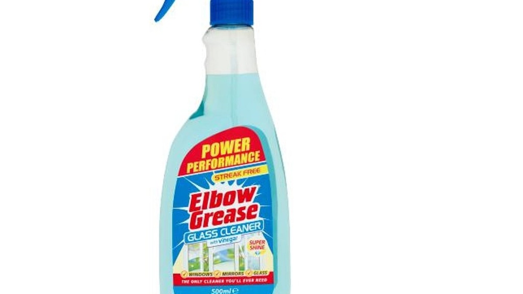 Elbow Grease Glass Cleaner With Vinegar, 500Ml