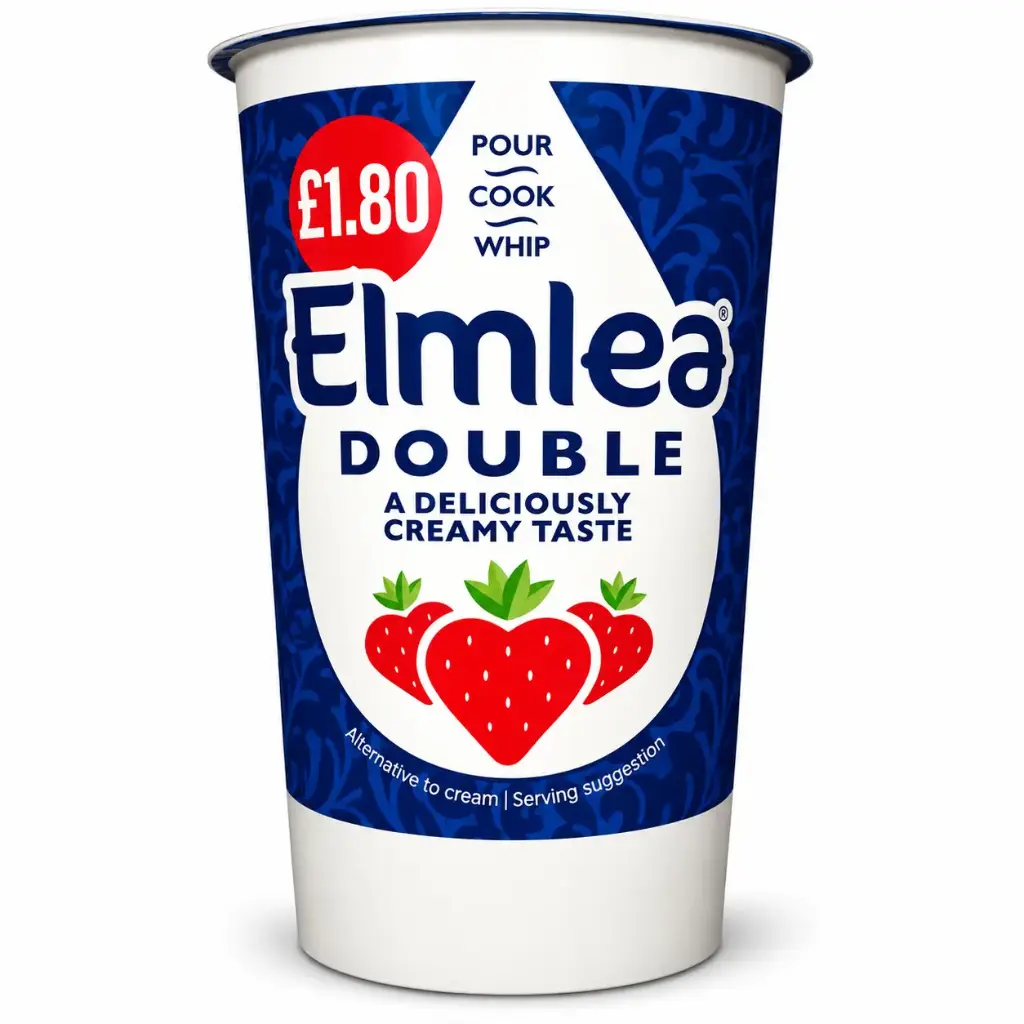 Elmlea Double Strawberry Cream 270ml