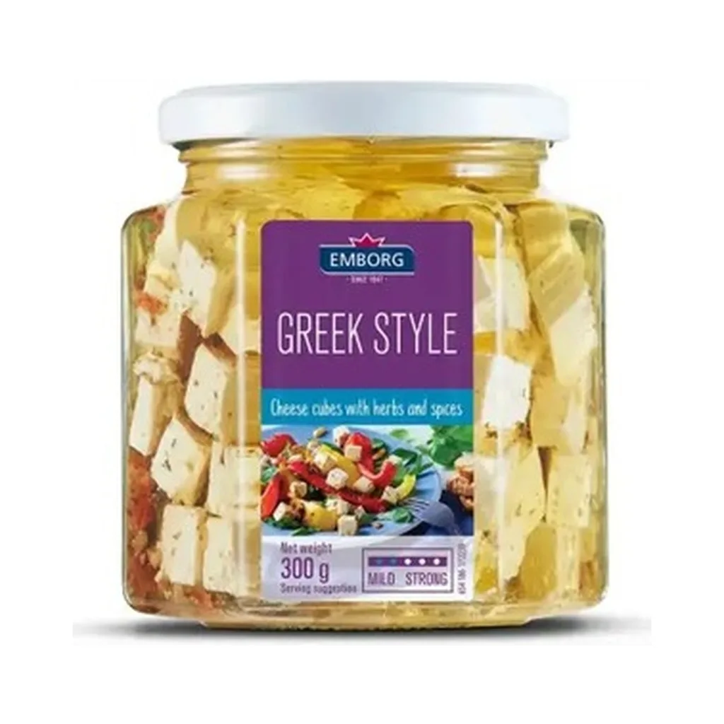 Emborg Feta With Spices In Oil 300g