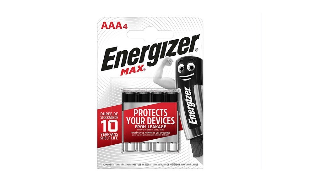 Energizer Battery Aaa, 4Pcs