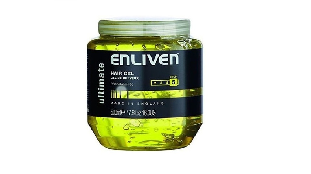 Enliven Hair Gel Yellow, 500Ml