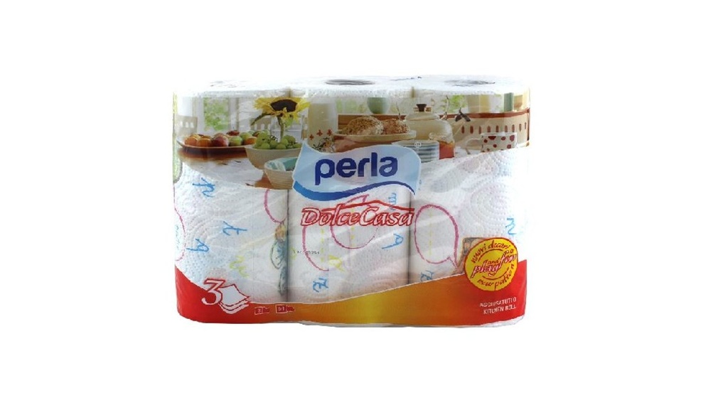 Perla Dolce Casa Kitchen Roll Pack Of 3