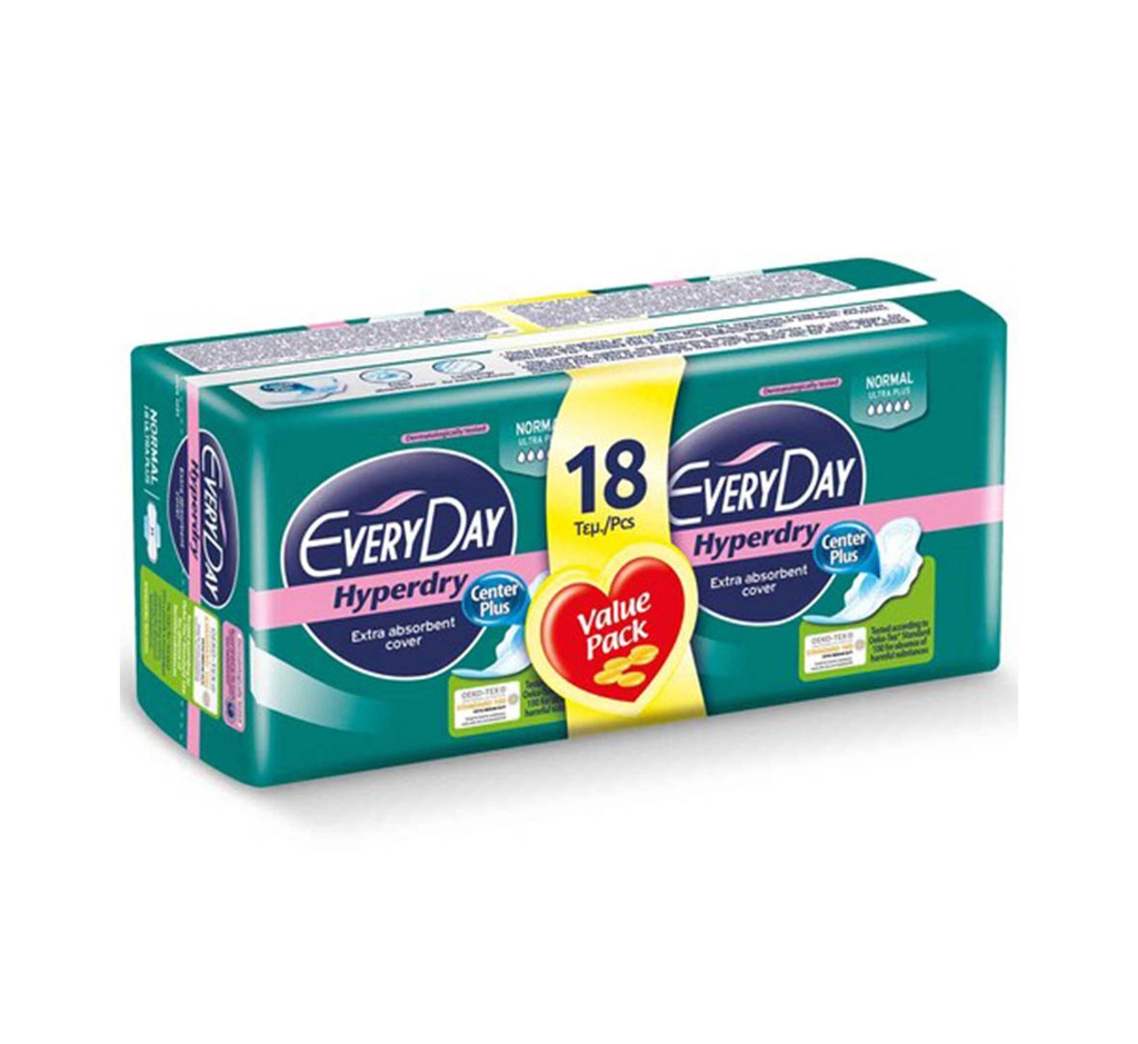 Every Day Hyper Dry Economy Pack Normal X18