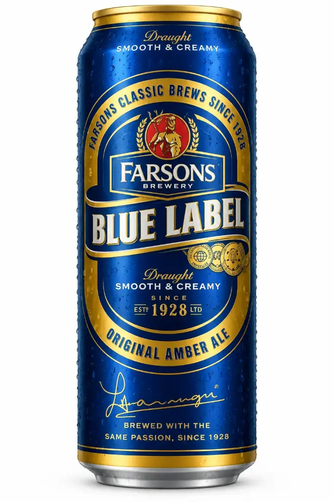Farsons Blue Label Beer 440ml