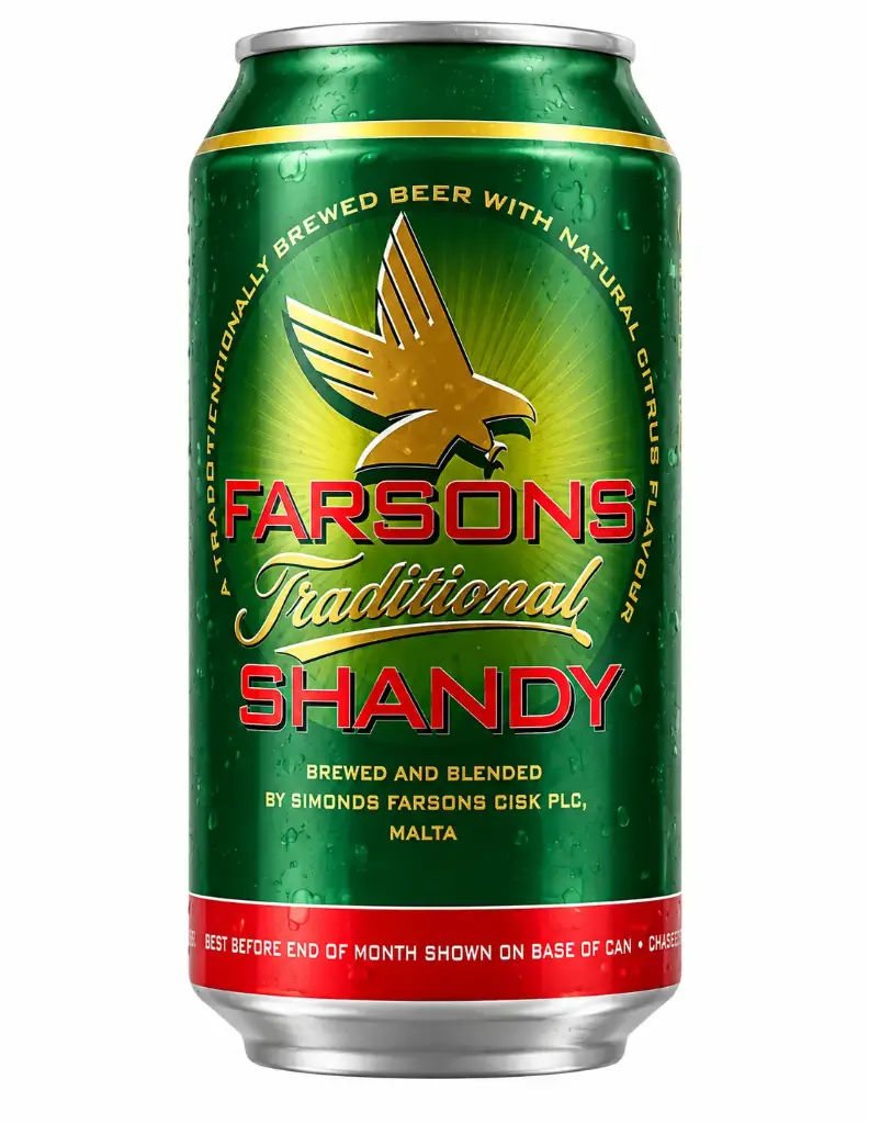 Farsons Shandy Beer 330ml