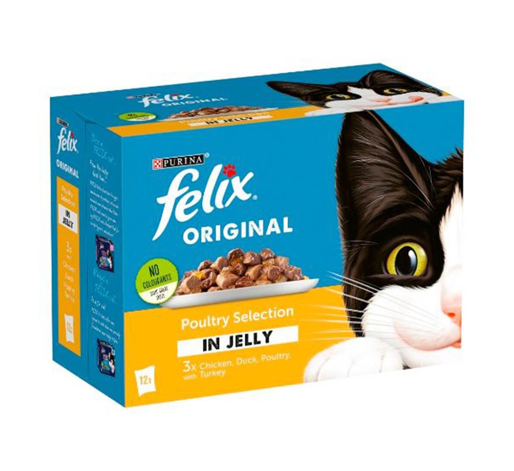 Felix Original With Chicken In Jelly Cat Food