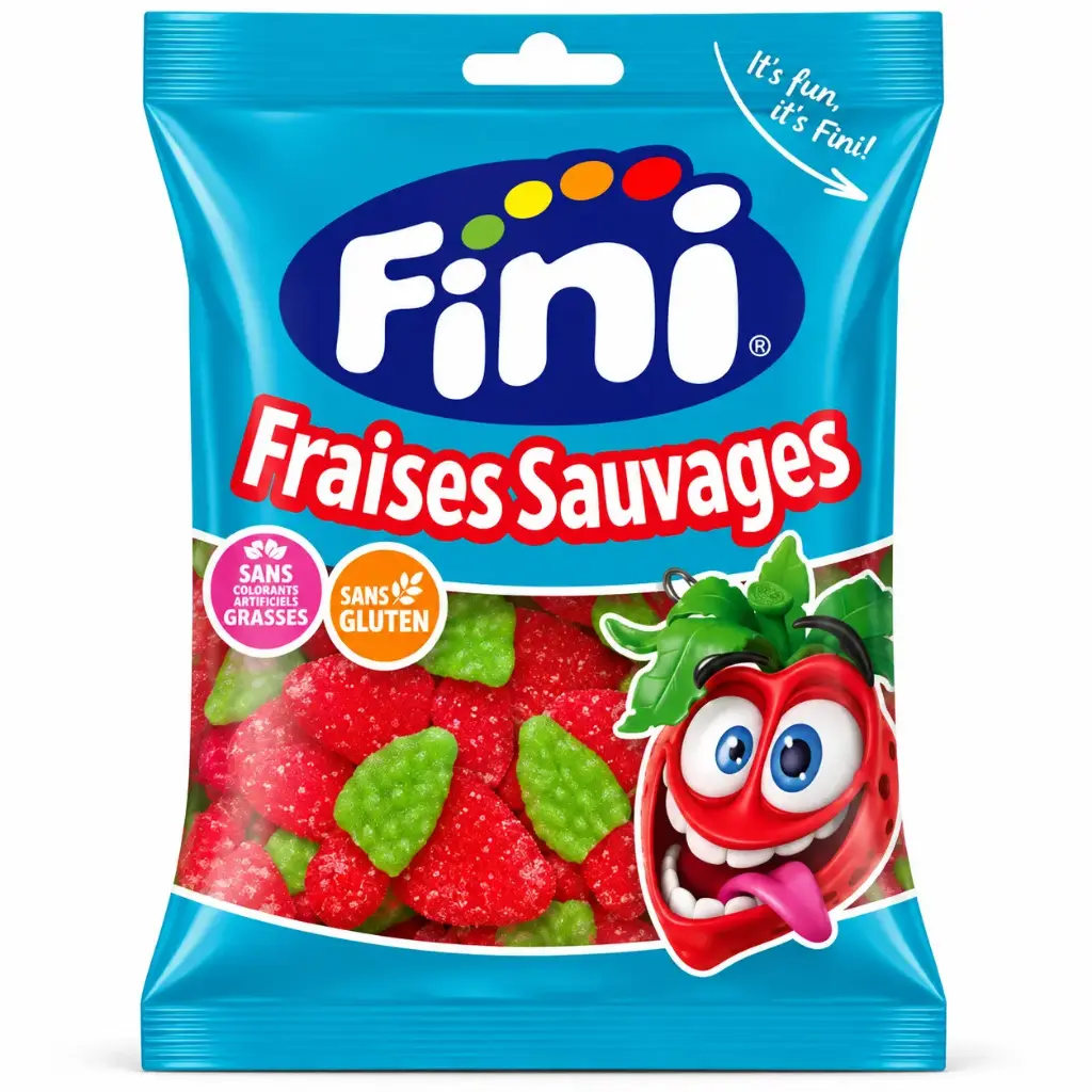Fini 103 Strawberries Rings 100g