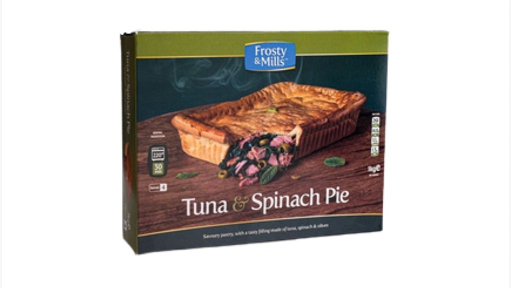Frosty & Mills Tuna & Spinach Pie