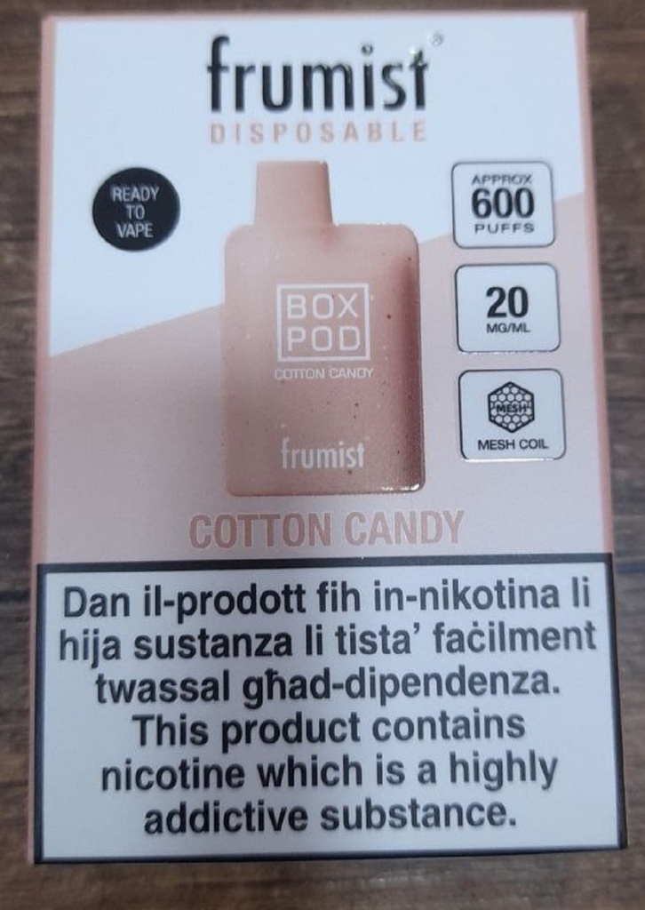 Frumist Cotton Candy 20Mg