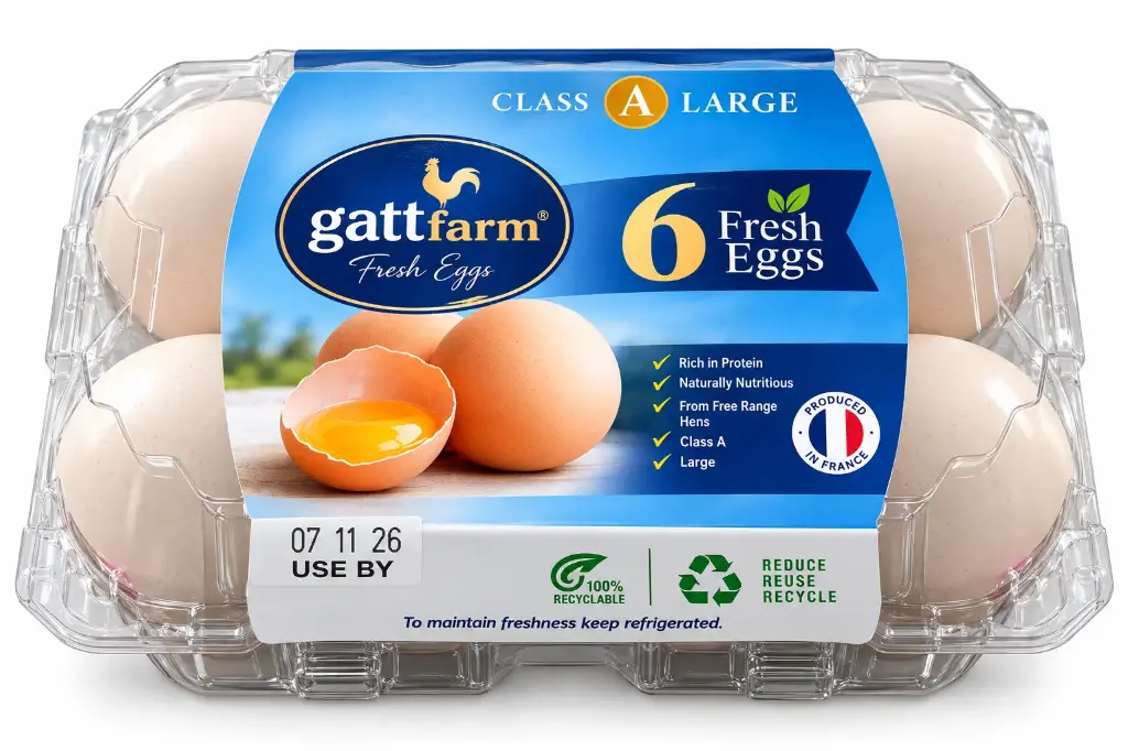Gatt Fresh Egg X6