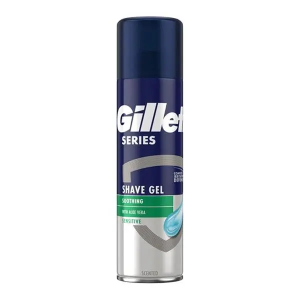 Gillette Series 3X Action Shave Gel Sensitive 200Ml