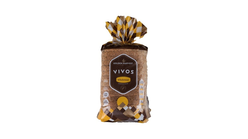 Golden Harvest Vivos Brown Sliced, 500g