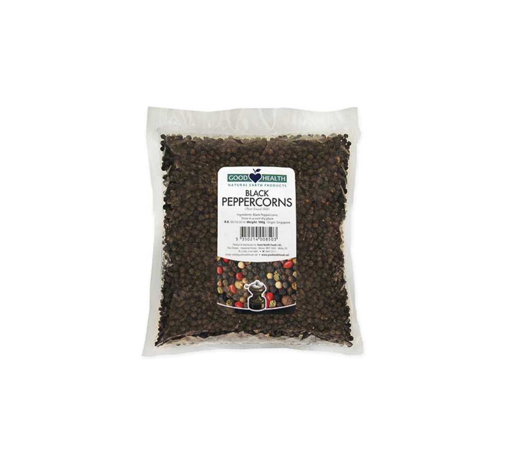 Good Health Jar Black Peppercorns 280G