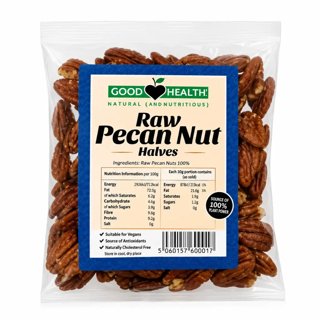 Good Health Pecan Nut Halves 100g
