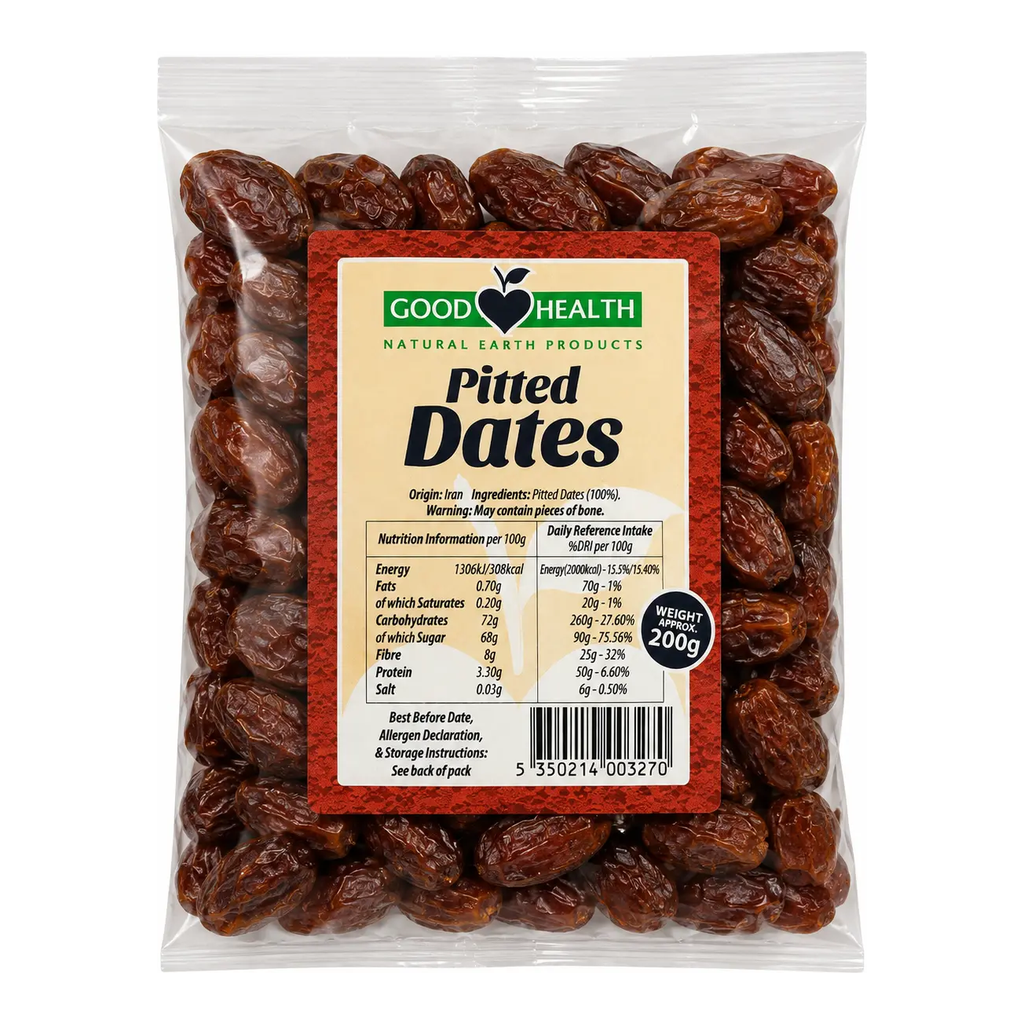 Good Health Pitted Dates 200G