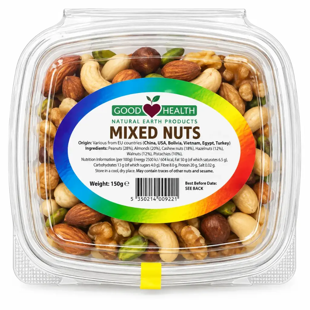 Good Health Salted Mixed Nuts 250g