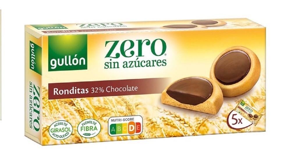 Gullon Zero Sugar Free Ronditas 186g