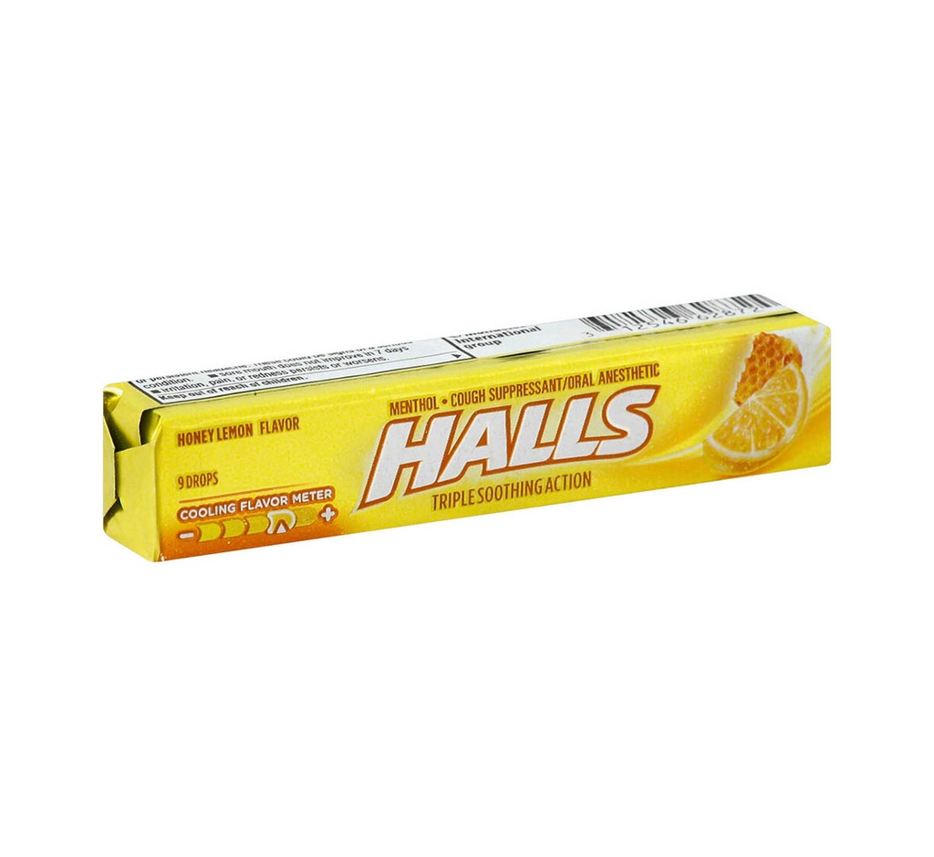 Halls Honey & Lemon Flavor