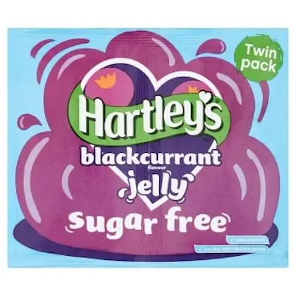 Hartleys Black Currant Sugar Free Jelly 23g