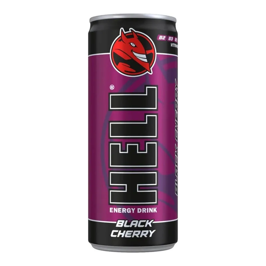 Hell Energy Drink Black Cherry 250ml