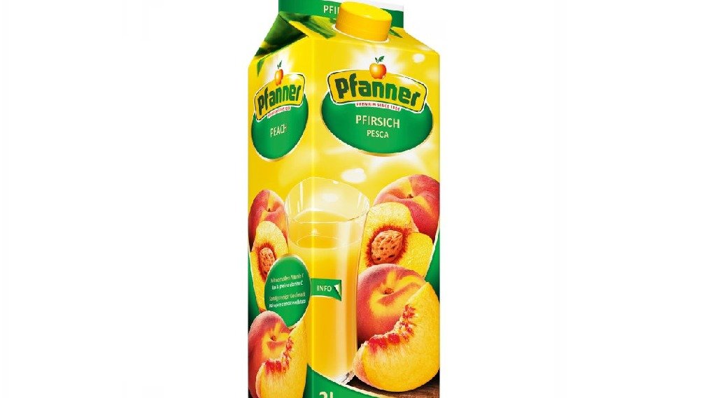 Pfanner Peach Juice, 2L