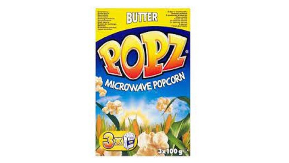 Popz Microwave Popcorn Butter
