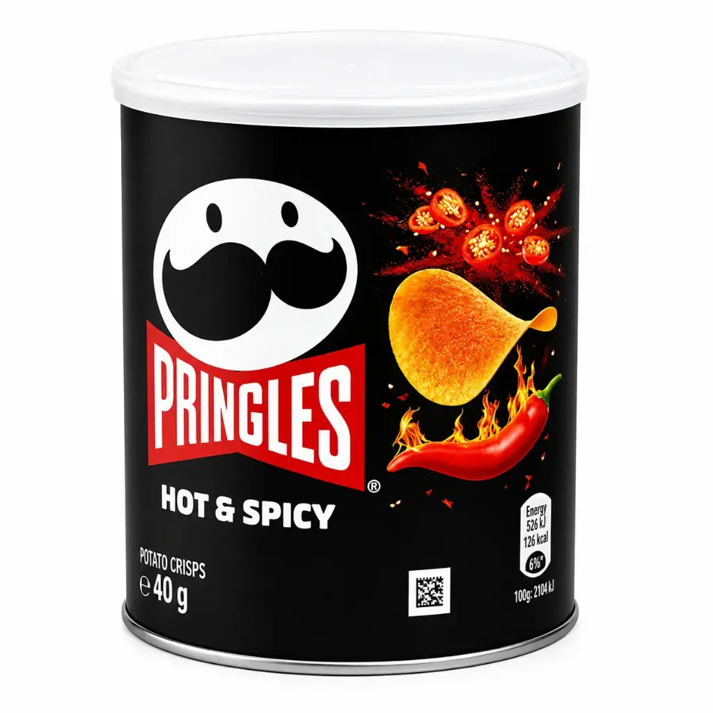 Pringles Hot And Spicy 40g