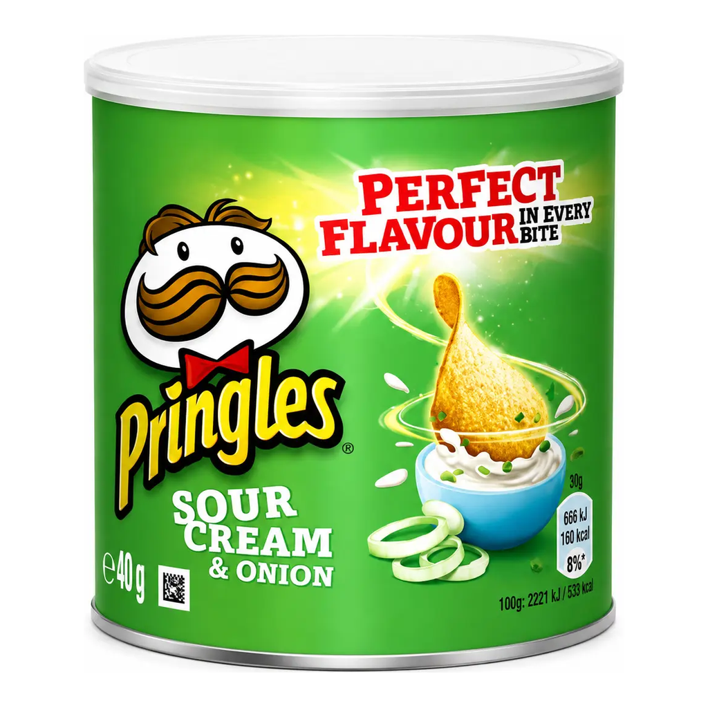 Pringles Sour Cream & Onion 40g